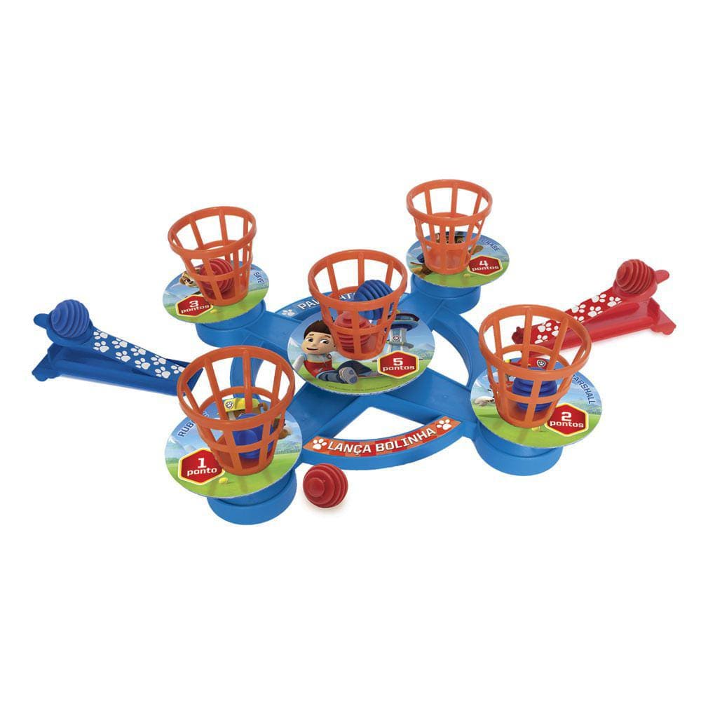 Jogo Lança Bolinhas Patrulha Canina Elka