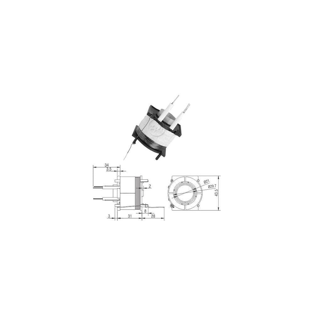 Bobina Reparo Do Automatico Motor Partida Dodge Ram Dakota Chrysler Pick UP - ZM1421