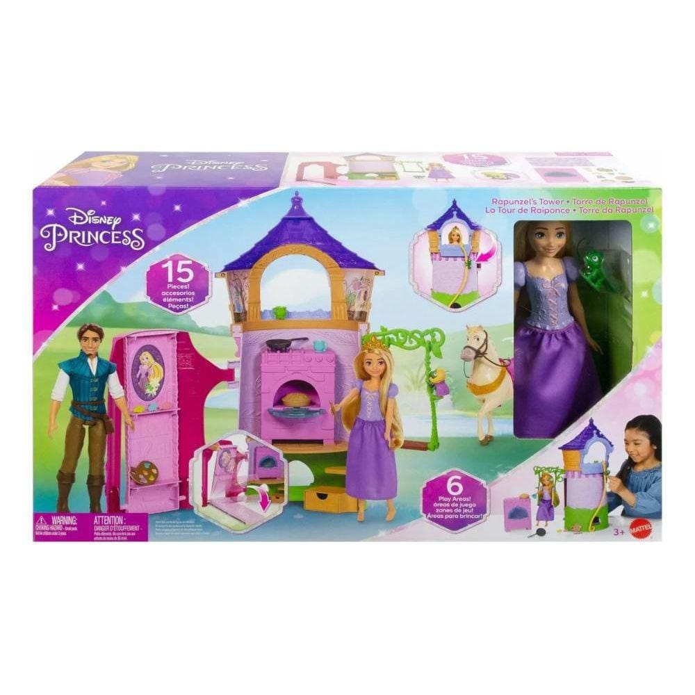 Casa De Boneca Torre Da Rapunzel Com Boneca Disney Princesa
