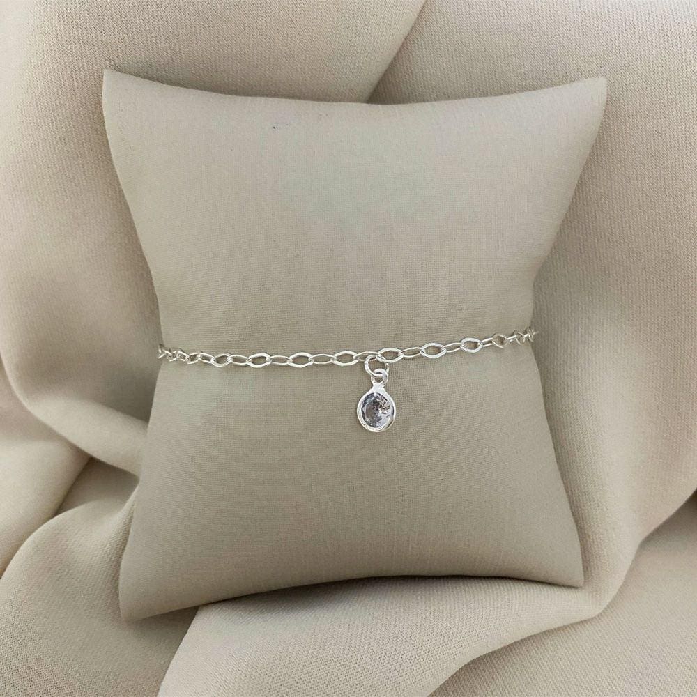 Pulseira Pingente Ponto de Luz