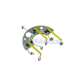 Retificador Do Alternador Volkswagen 690 790 7110 12140 11130 11160 13130 13160 55A - Gauss - GA1006