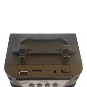 Caixa De Som Bluetooth Portátil Potente Usb Sd Recarregável