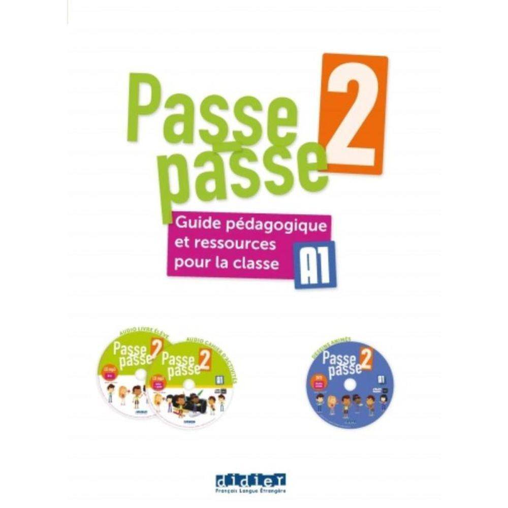 Passe - Passe 2 - Guide Pedagogique + 2 Cd Mp3 + D