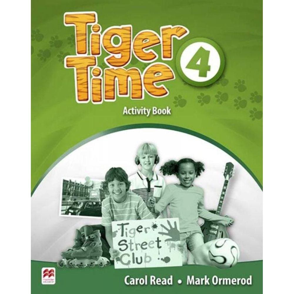 Tiger Time Activity Book-4