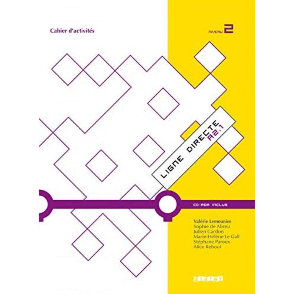 Ligne Directe 2 (A2.1) - Cahier Dexercices + Cd-Ro