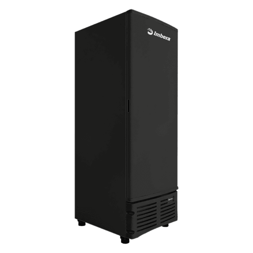 Freezer Vertical Tripla Ação Porta Cega Preto Imbera EVZ21 127v