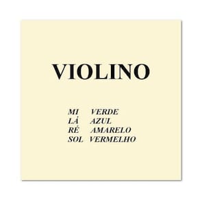 Encordoamento Mauro Calixto Violino 4/4 Cordas Tradicionais