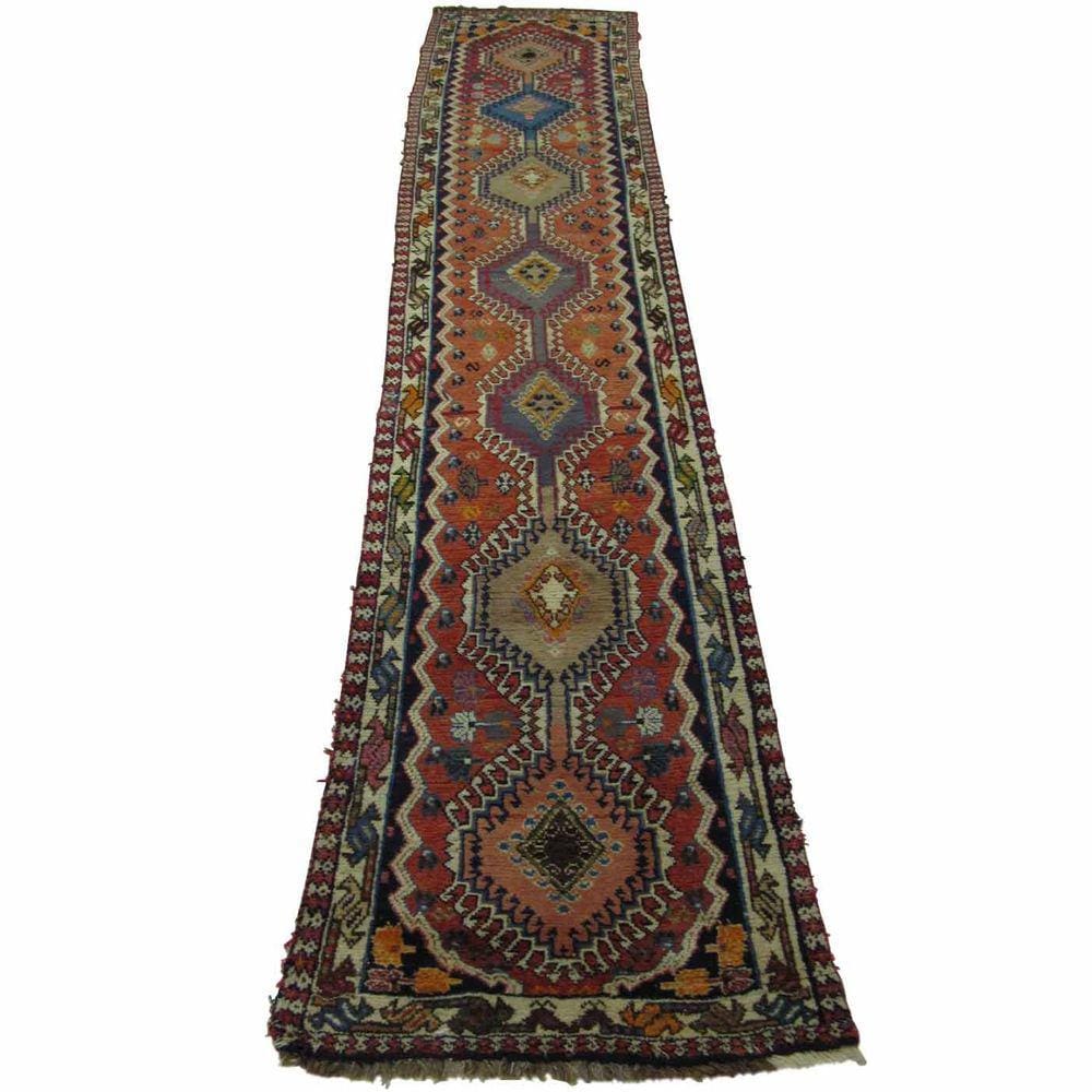 Tapete Feito a Mão Yalameh - 3,66x0,76cm - 36199