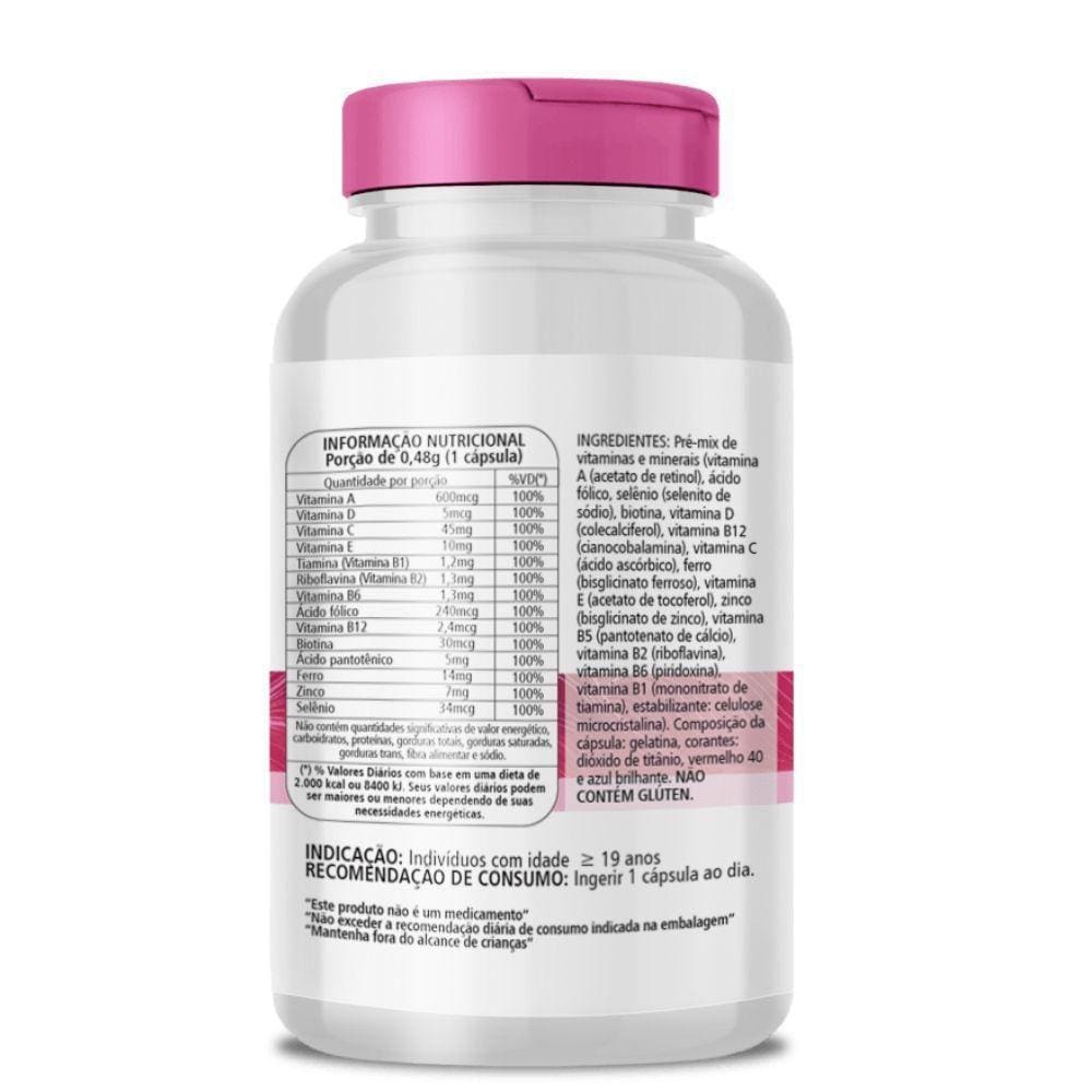 Biobella Cabelos E Unhas 30 Cápsulas 480mg Clinicmais