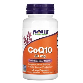Coq10, 30mg, 60 Cápsulas Gelatinosas, Now