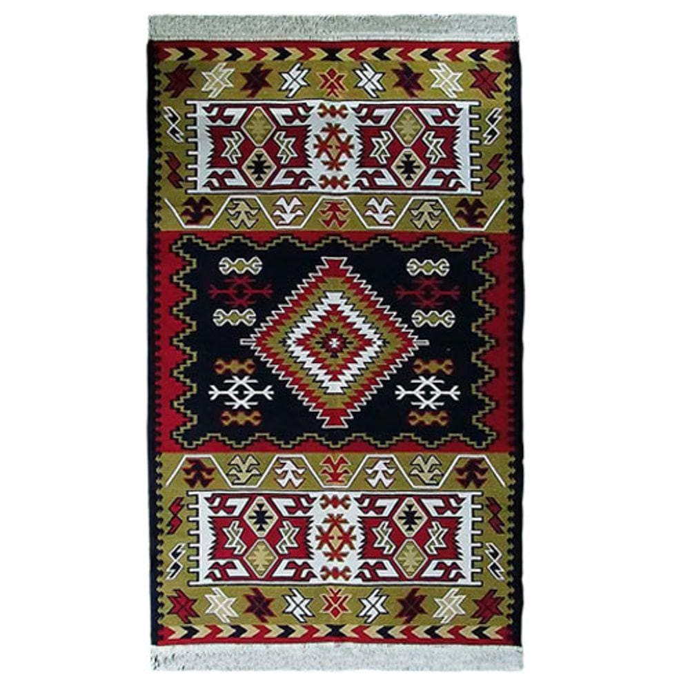 Tapete Turco Kilim Dupla Face - 120x180cm - 22570