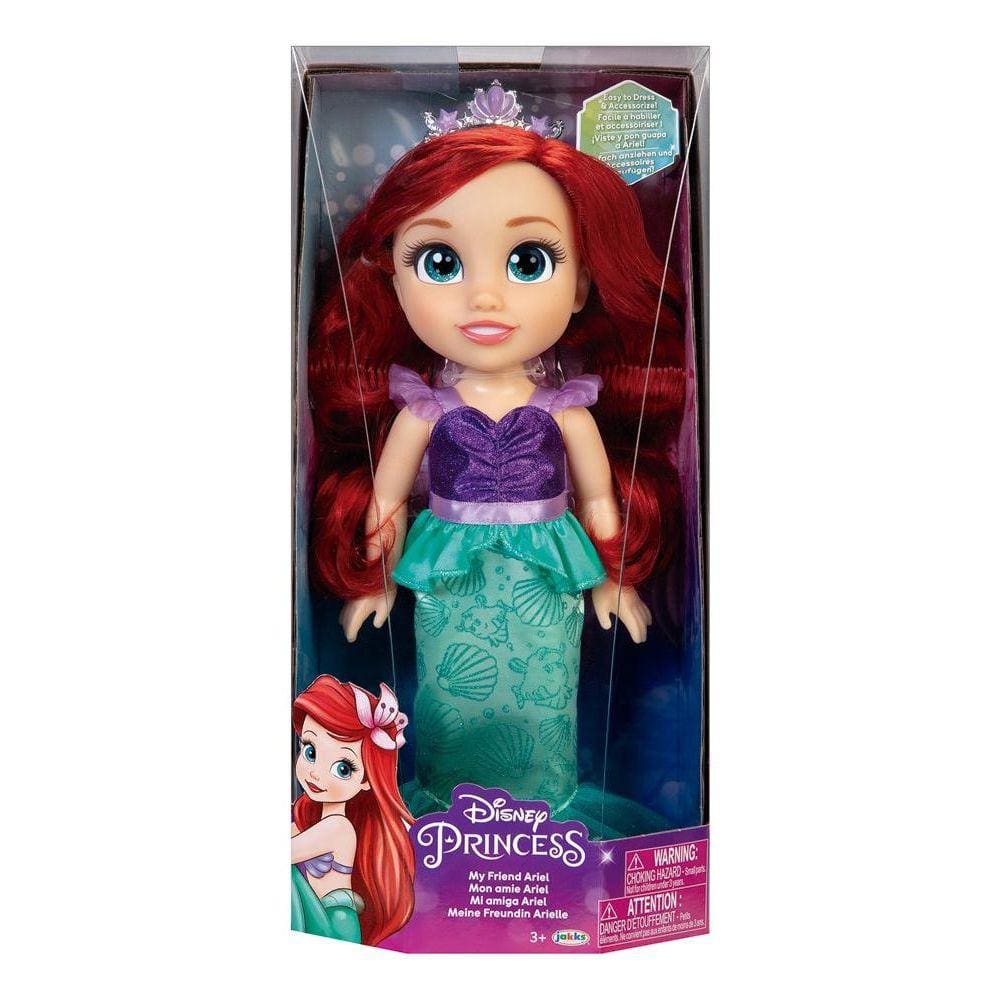 Boneca Articulada - Princesas Disney - Ariel - Multikids