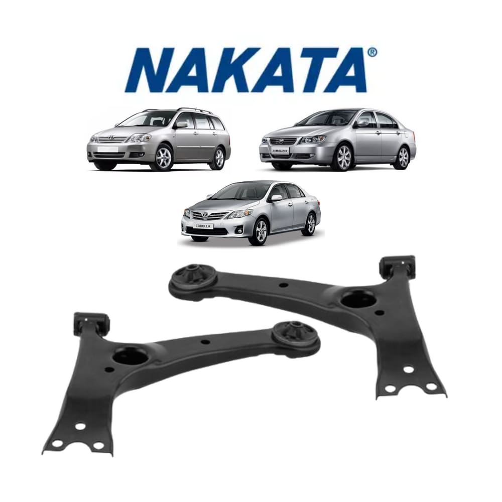 2 Bandeja Dianteira De Suspensão Sem Pivô Nakata Toyota Fielder 2002 A 2008