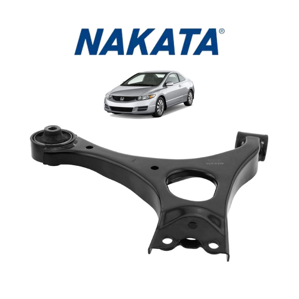 1 Bandeja Suspensão Sem Pivô Dianteira Esquerda Nakata Honda Civic 2007 A 2011