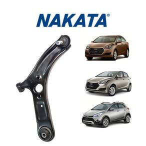 01 Bandeja Suspensão Com Pivô Nakata Hyundai HB20 2013 A 2017 Dianteira Direita