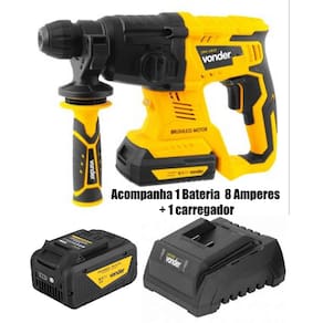 Martelete e Rompedor IMV 1816 VONDER + 1 Bateria 8 Amperes