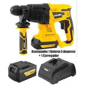 Martelete e Rompedor IMV 1816 VONDER + 1 Bateria 5 Amperes