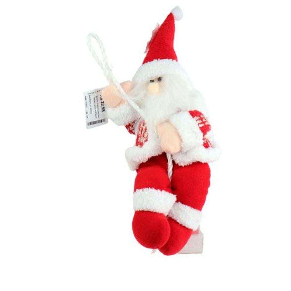 Enfeite Natalino Boneco Rapel Listras Vm 30Cm