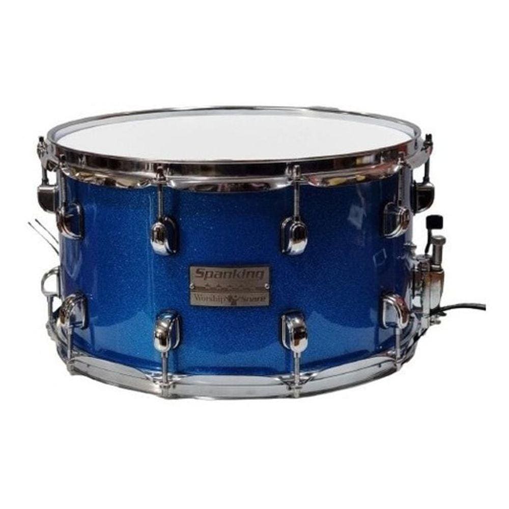 Caixa 14x8 Worship Blue Sparkle Aro 2mm
