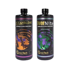 Kit Oceantech Overnite + Oceanblend 120Ml Reforço Biológico