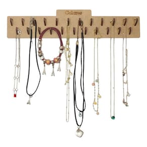 Suportes Colares Porta Joias Biju Pulseiras Organizador Mdf
