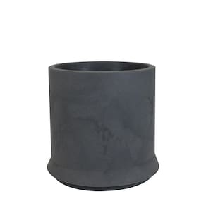 Vaso Vitória-régia 49 X 45 Cm Cor 18 - Antique Preto