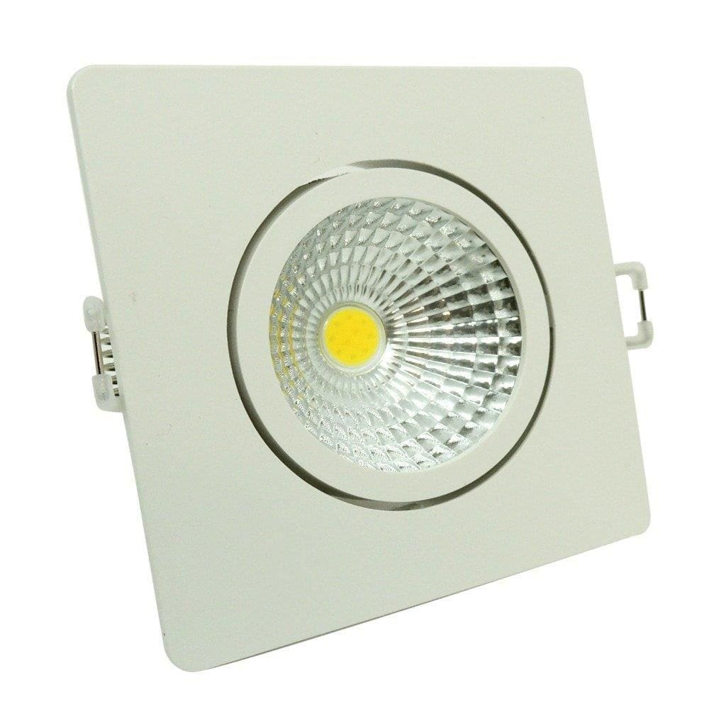 Spot Foxlux Led 3W Quadrado 6,5K Bivolt