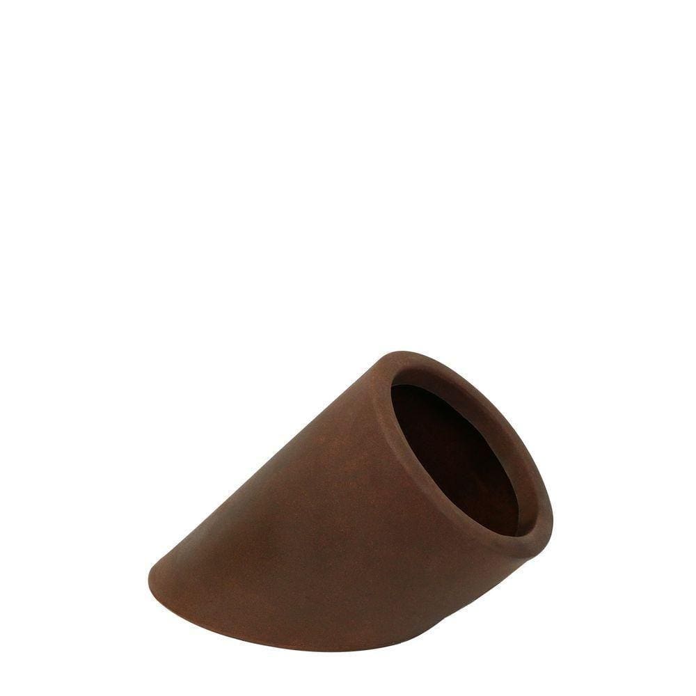 Vaso Tubo 12 X 26 Cm Cor 09 - Antique Rusty