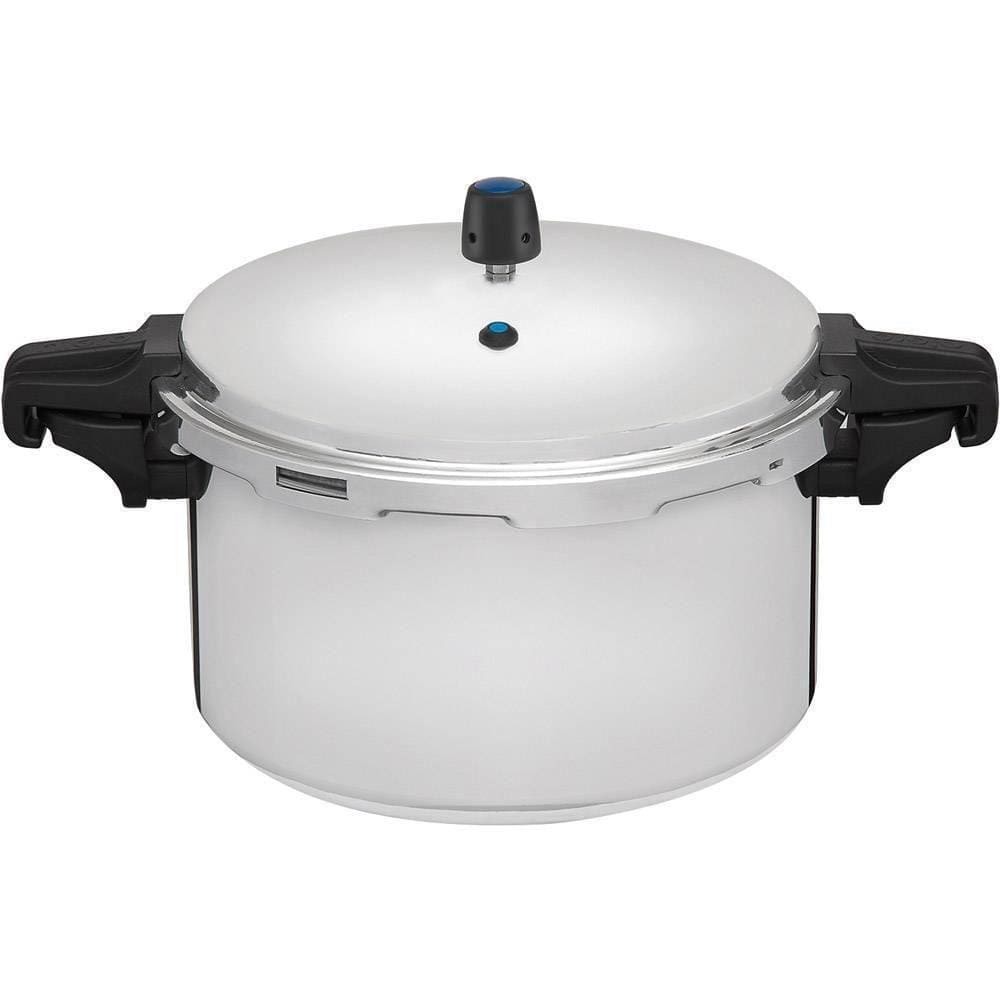 Panela De Pressão Eterna Polida em Alumínio 10 Litros com 6 Sistemas de Segurança - Nigro