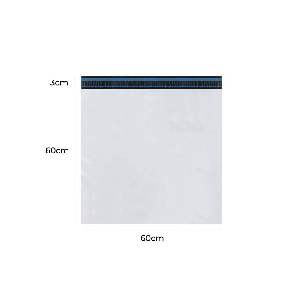 Envelope Plástico Segurança Branco 60x60 Coex 1000 Un - Auto Adesivo