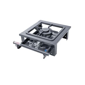 Fogão Industrial 1 Boca 1 Queimador Duplo 30x30cm Tron Ventiladores