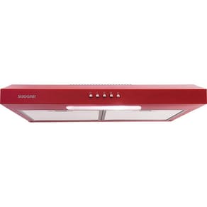 Depurador Slim 60 3 Velocidades 127V Vermelho Vermelho