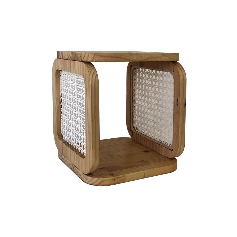 Nicho Decorativo Pinus 25x25cm Mariah In House Decor Pinus