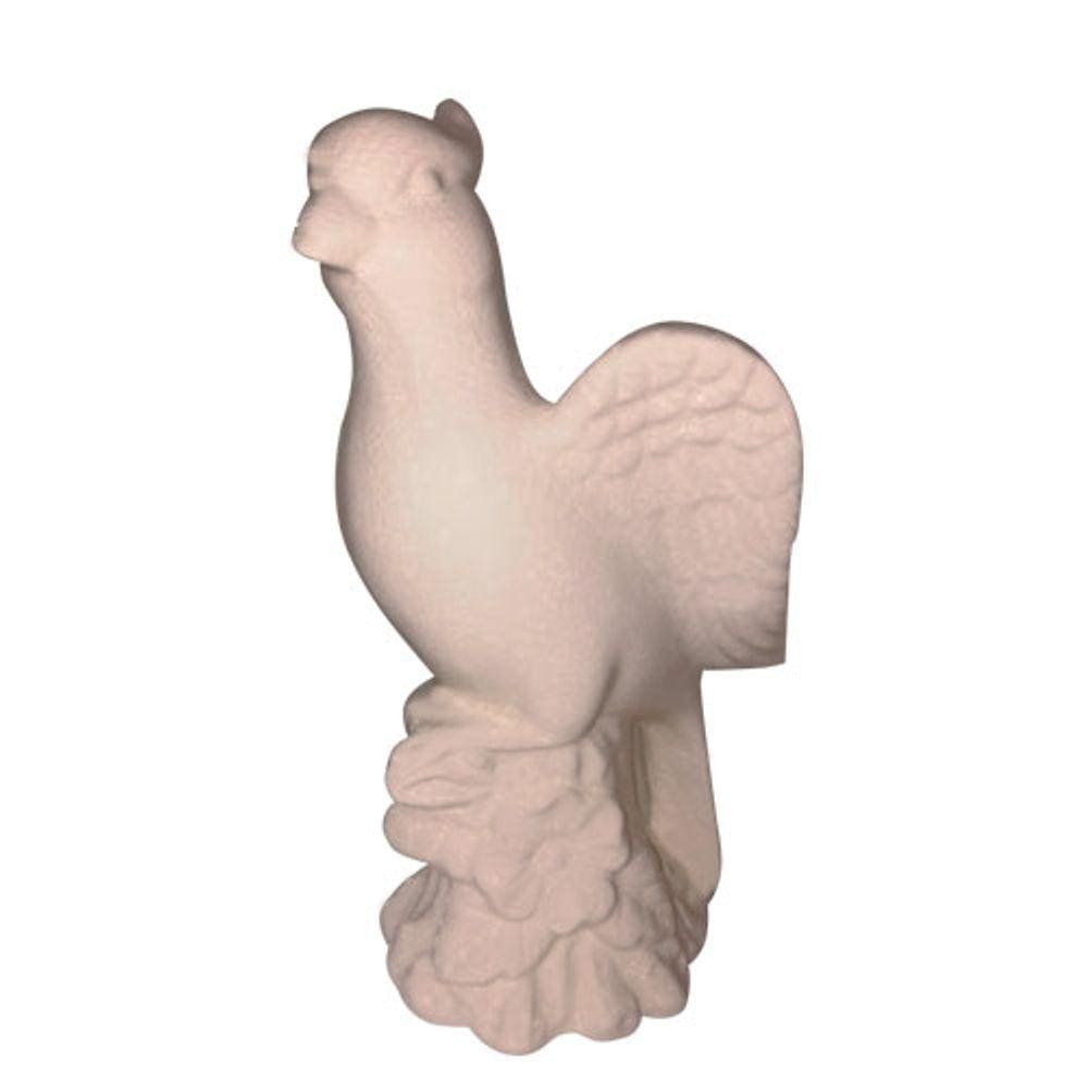 Escultura Pássaro em Cerâmica - 30x15cm - 35441