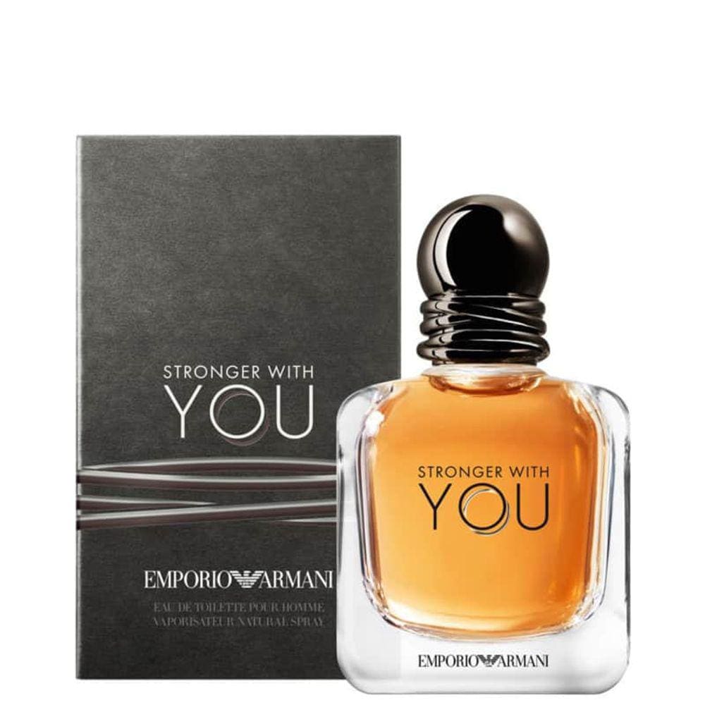 Perfume Stronger With You Giorgio Armani - Masculino - Eau de Toilette 50ml