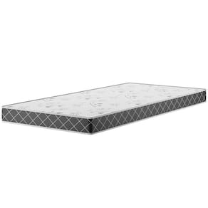 Colchão Casal Espuma D20 188mx1,28mx12cm Double Face Fussion Vieiro Xadrez Preto