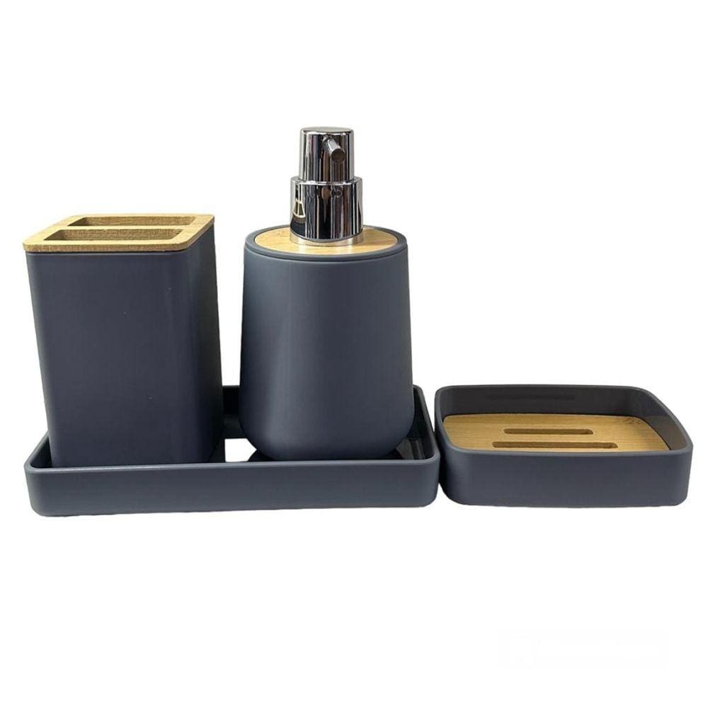 Kit de Banheiro completo de Luxo com 4pcs