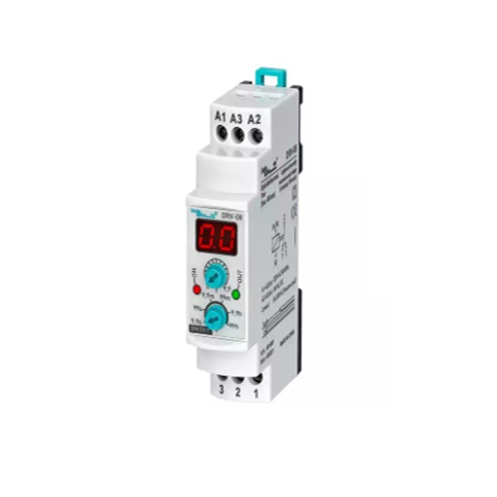 Rele Tempo de Atraso Drv-08 220VAC 0,1s 99h