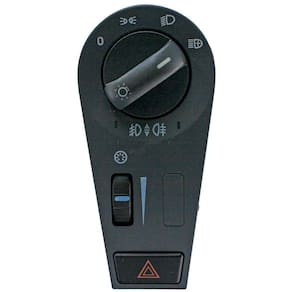 Chave de Luz Volvo Série B Fh12 Fh16 Fh400 Fm9 Fm12 Nh12 com Pisca Alerta Farol de Milha Neblina sem Regulagem 13 Pinos