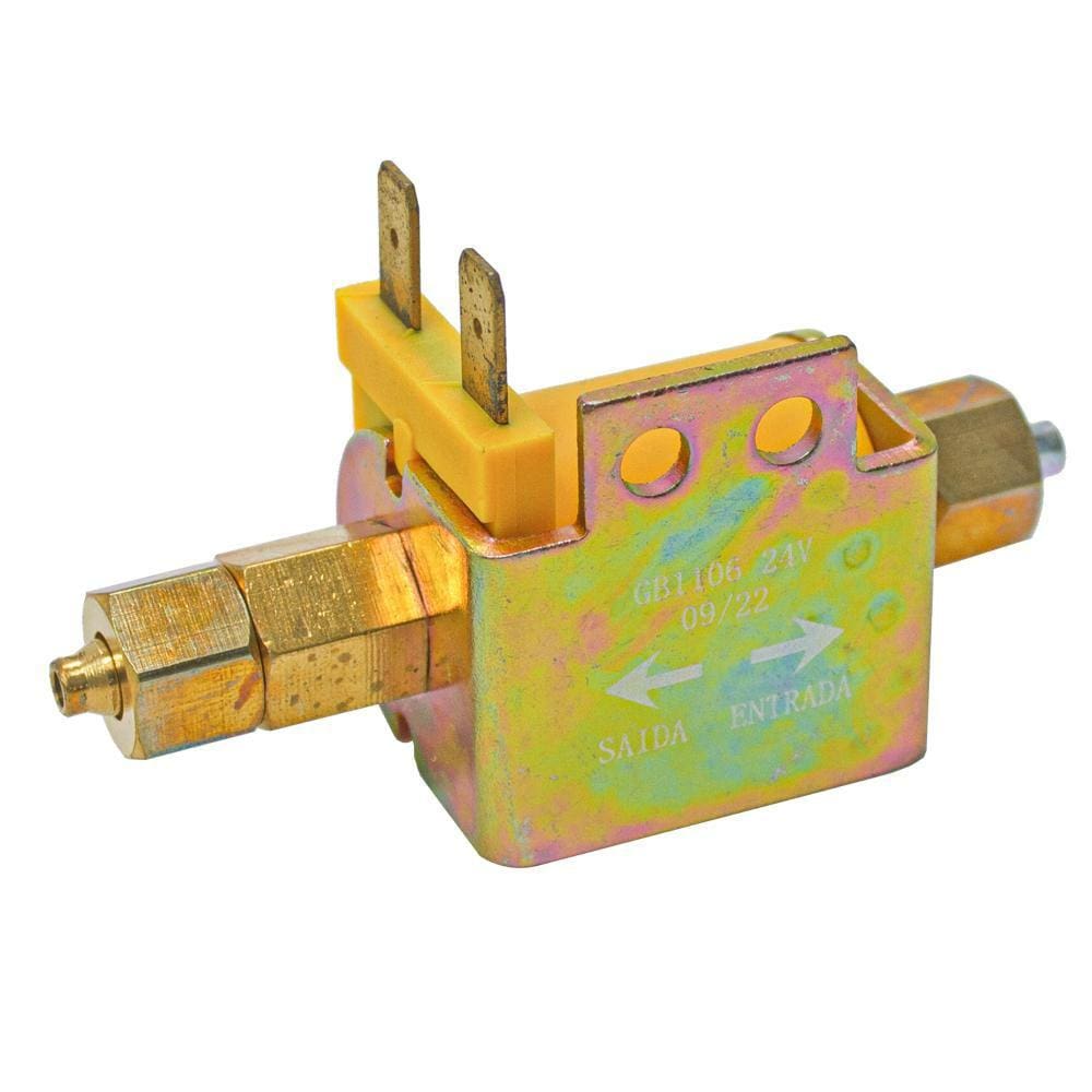 Válvula Pneumática Buzina Ar 24V Redonda - Gauss - GB1106