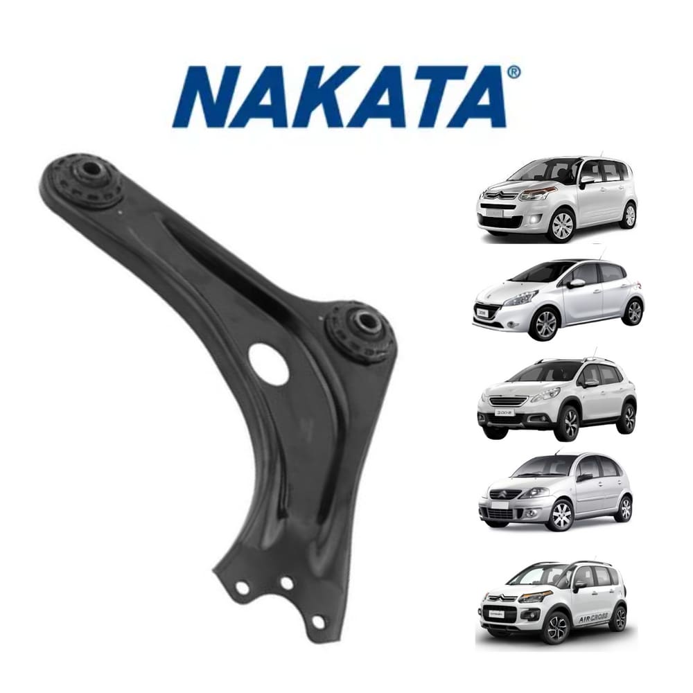 1 Bandeja De Suspensão Sem Pivô Direita Dianteira Nakata Citroen Aircross 2011 A 2020