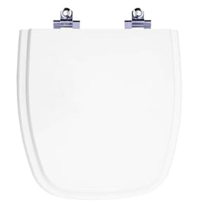 Assento Sanitário Laqueado Soft Close Angra Branco para bacia Logasa