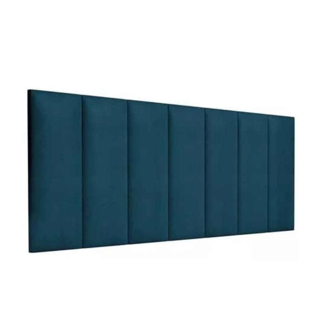 Kit 7 Placas Estofadas Cabeceira Cama Casal 20x60cm