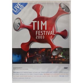 DVD Tim Festival 2003 (Front 242, Lambchap , K.d Lang