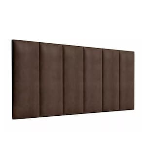 Kit 7 Placas Estofadas Cabeceira Cama Casal 20x60cm