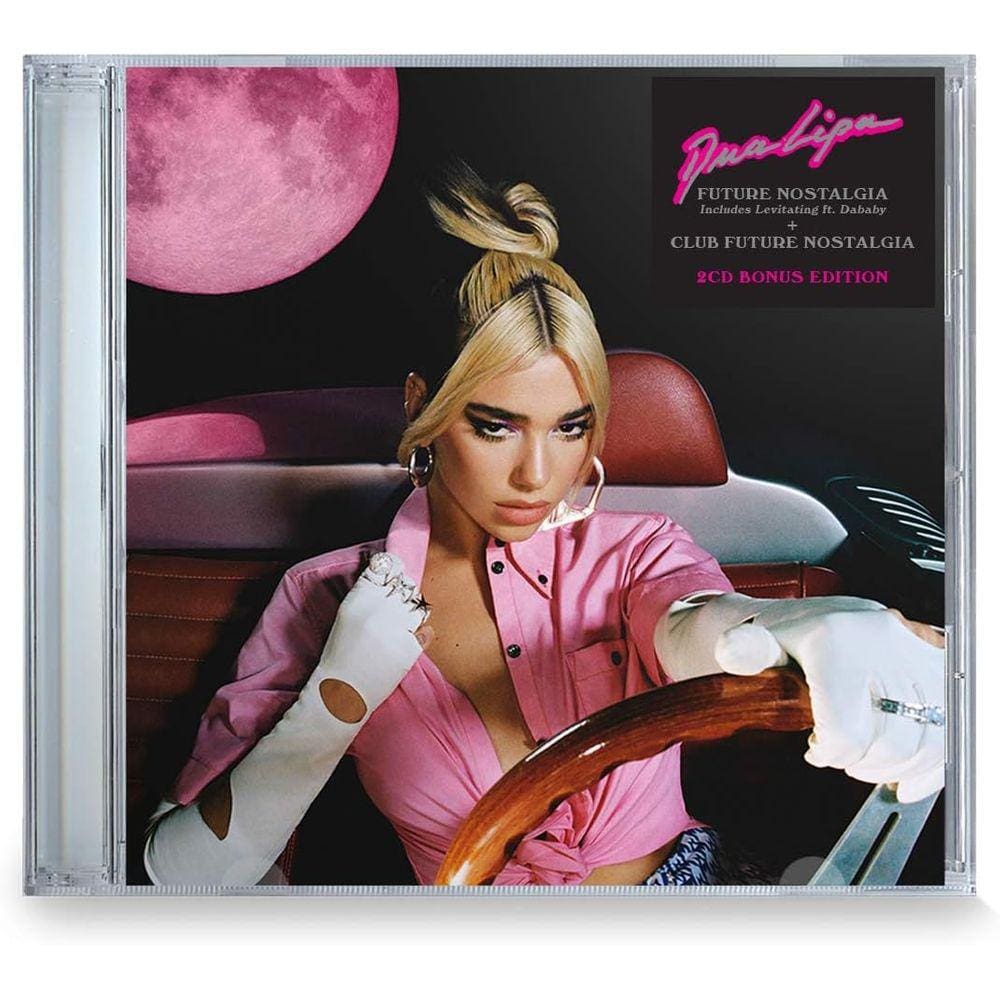 Cd Dua Lipa - 2021 - Futuro Nostalgia Bonus Edition
