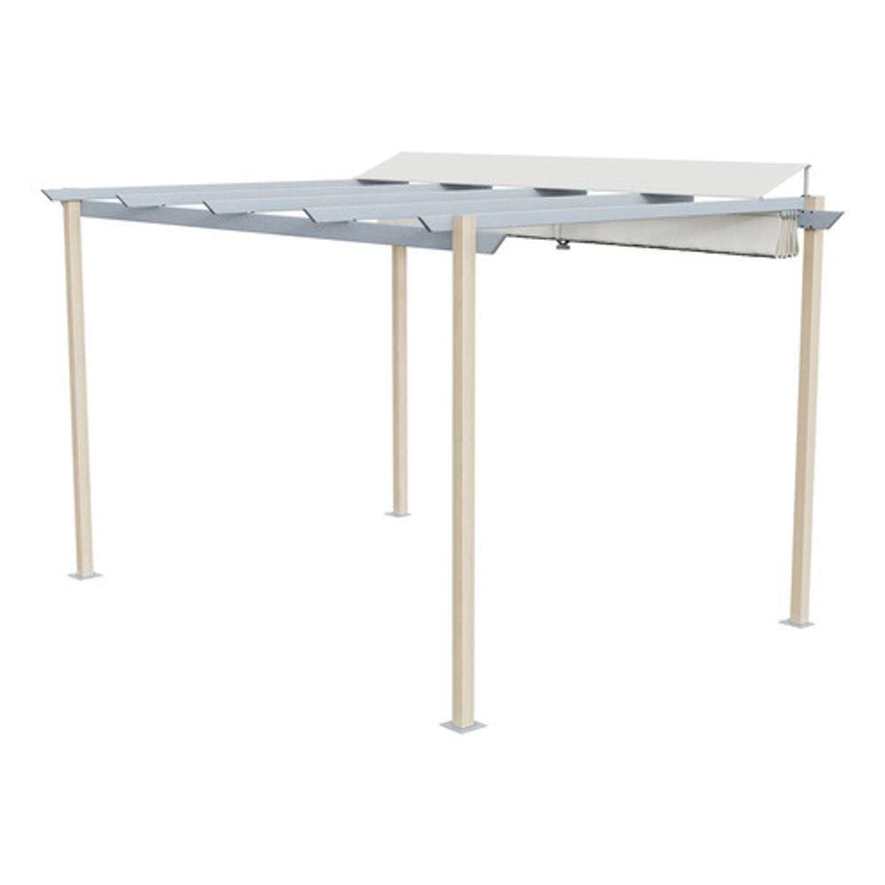 Pergolado Retrátil Alumínio E Poliester Tenda 4x2.8m - Samoa