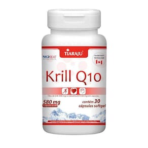 Krill Q10 580Mg Com 30 Cápsulas Softgel Tiaraju