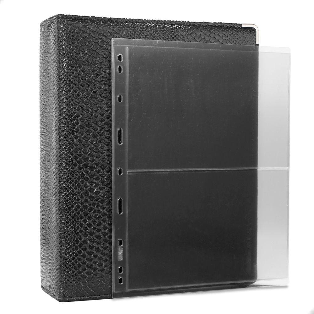 Álbum Fichário 50 Folhas Para Cédulas 2 Espaços 28x21 Cobra XL