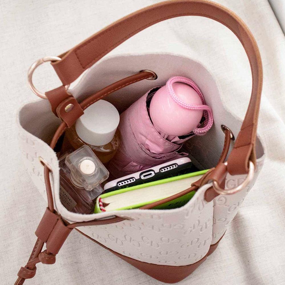 Bolsa Feminina estilo Saco com Alças para Mãos e Ombro